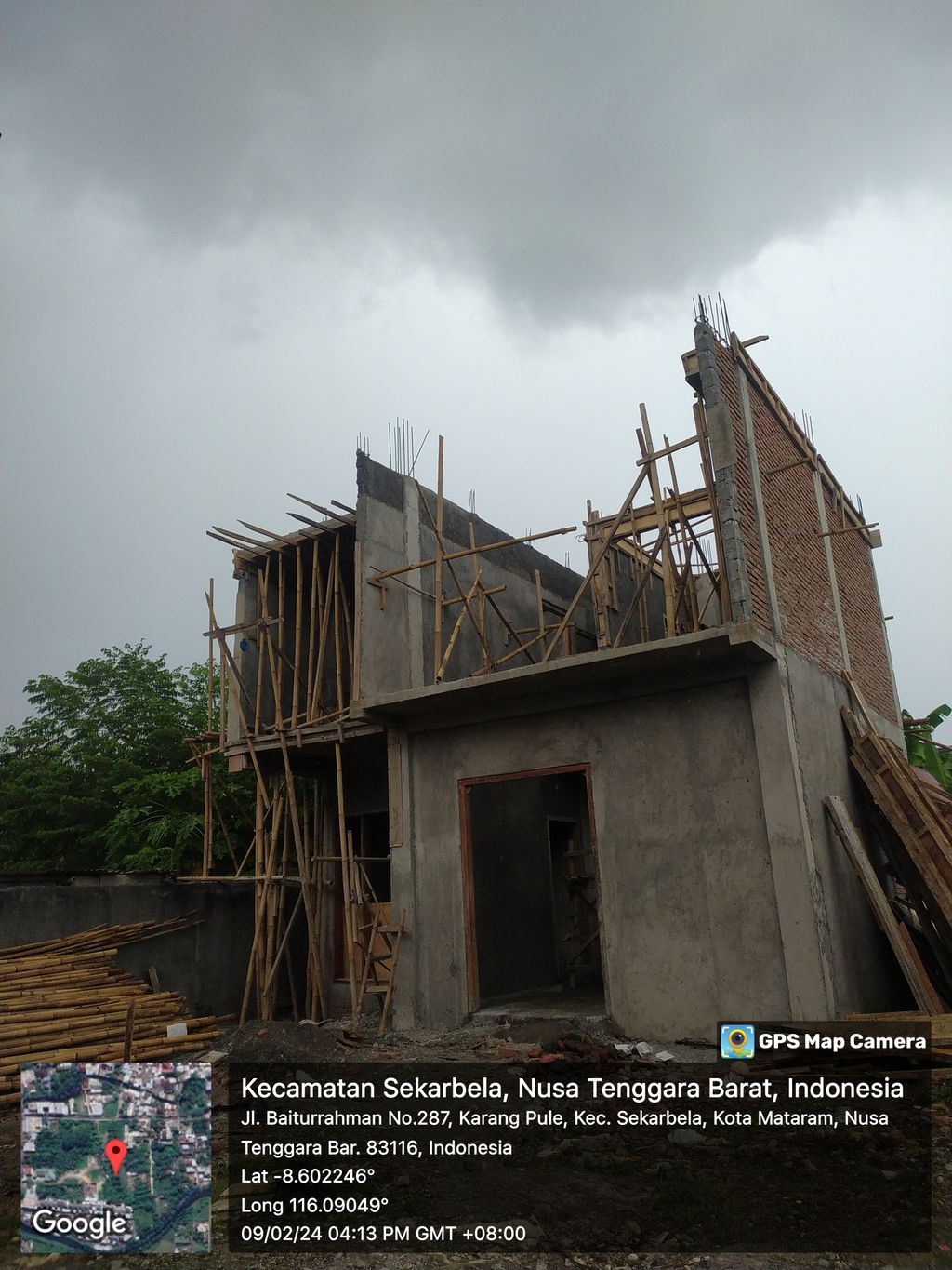 foto contoh rumah perumahan Grand Casa Perla