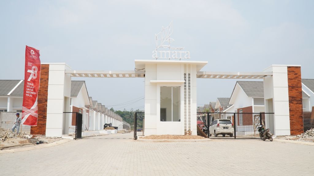 foto gerbang perumahan CITRA SWARNA TEMBONG CITY 2024