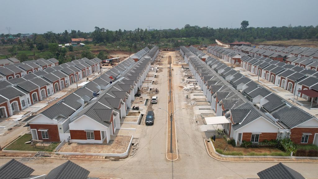 foto posisi tengah perumahan CITRA SWARNA TEMBONG CITY 2024