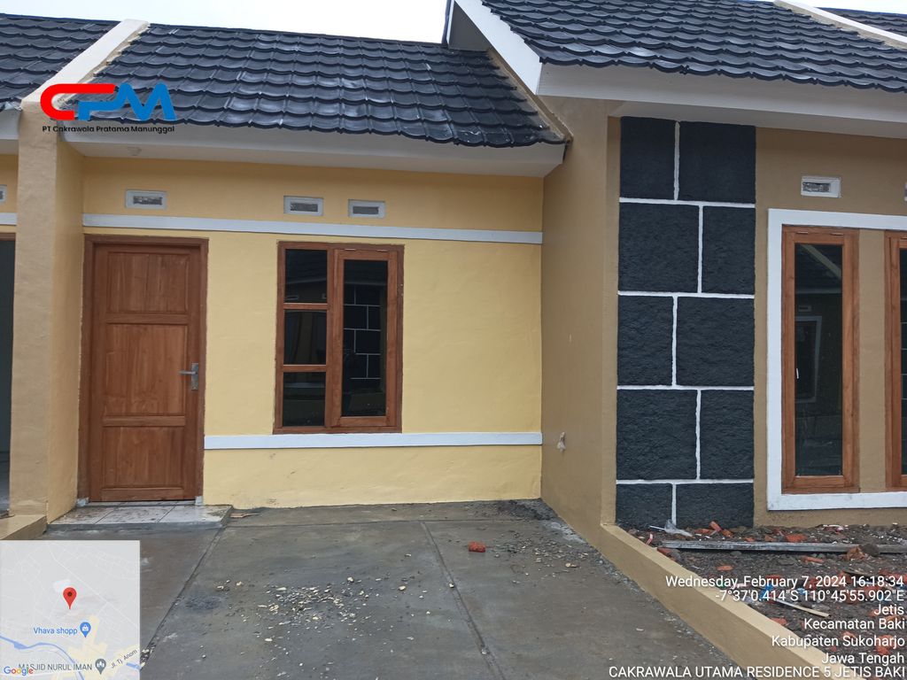 foto tampak rumah tipe 32/60 perumahan CAKRAWALA UTAMA RESIDENCE 5