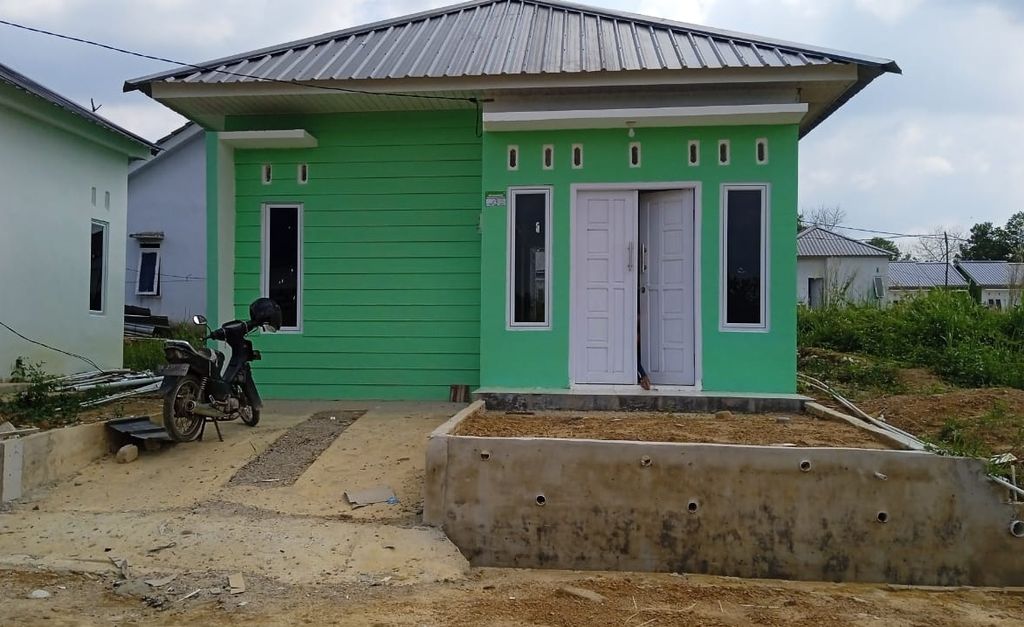 foto tampak rumah tipe 36D perumahan GREEN HILL RESIDENCE 3