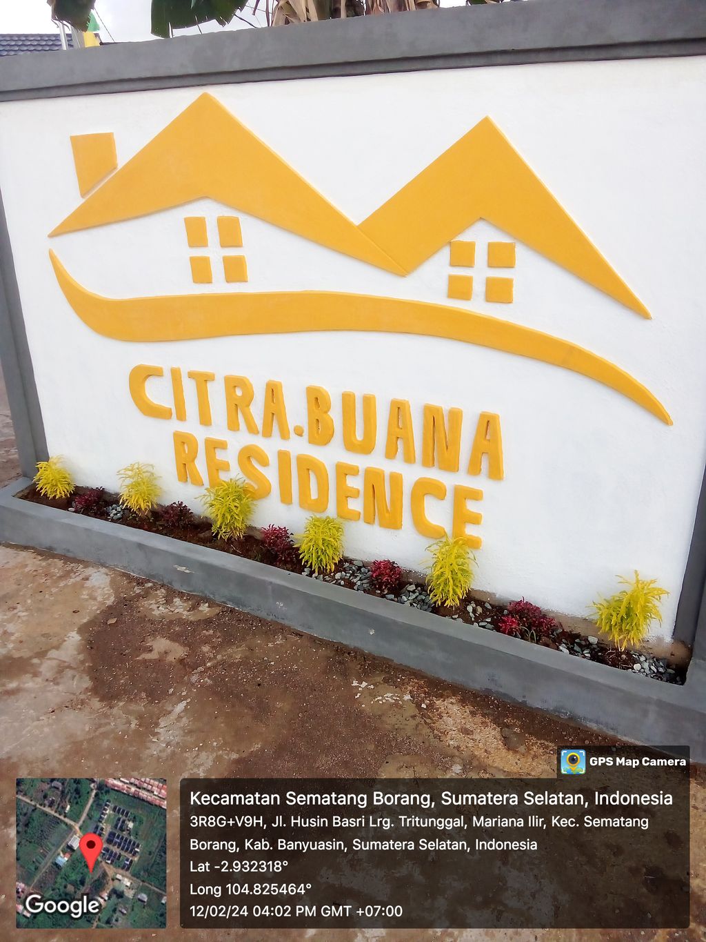 foto gerbang perumahan CITRA BUANA RESIDENCE