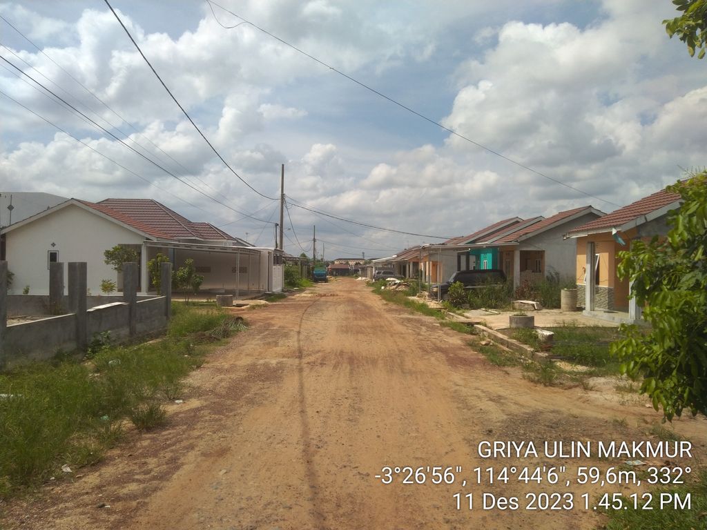 foto gerbang perumahan GRIYA ULIN MAKMUR II