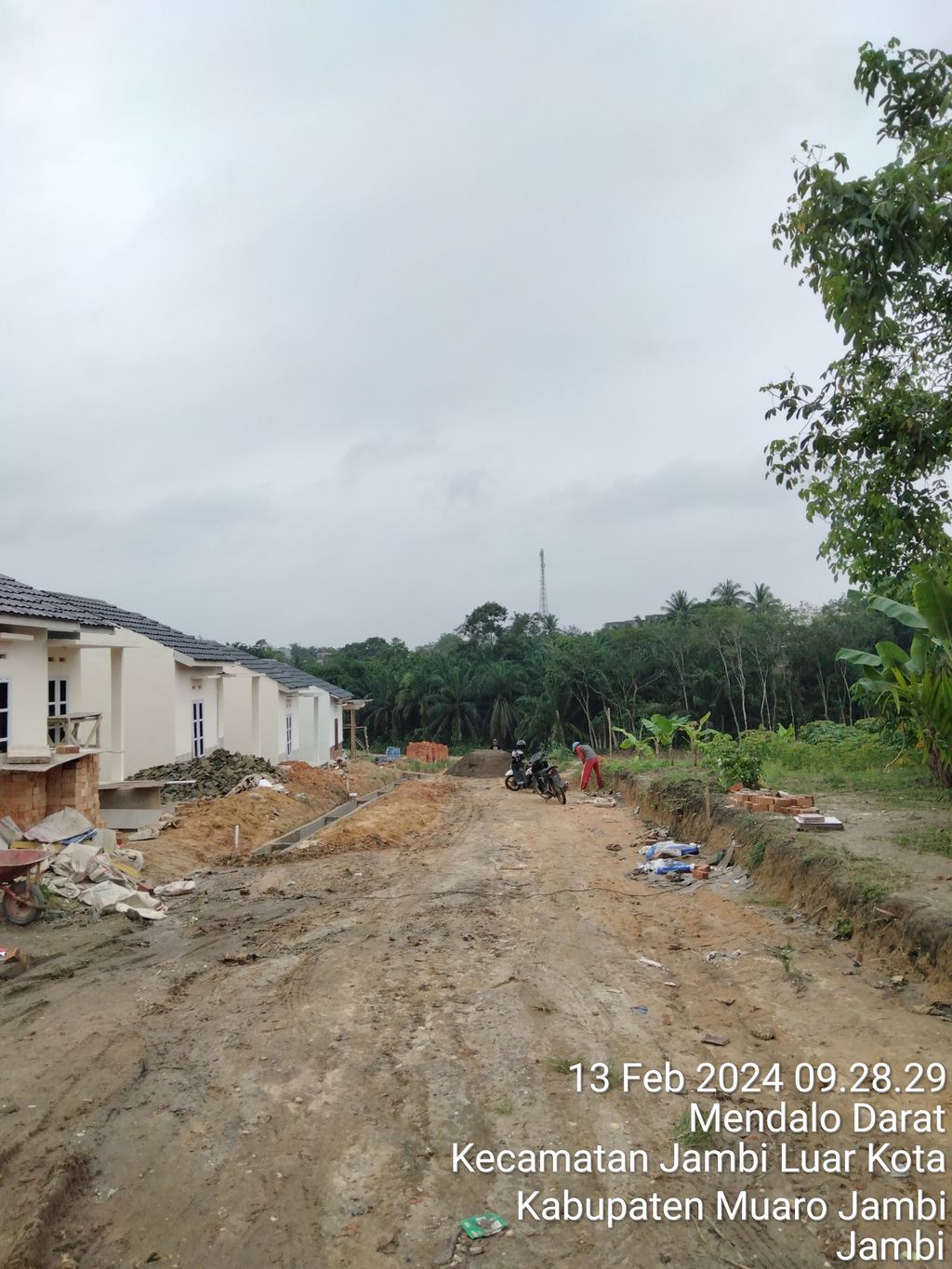 foto gerbang perumahan Rumah Arza 1