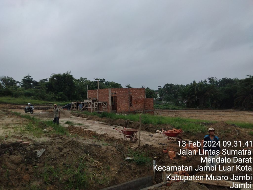 foto posisi tengah perumahan Rumah Arza 1