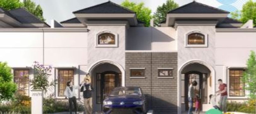 foto tampak rumah tipe 40/72 perumahan CITRA SWARNA GRANDE THN 2024
