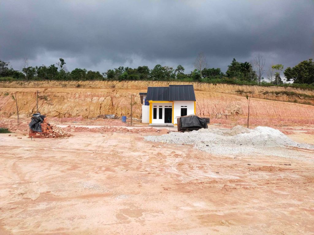 foto posisi tengah perumahan Mirah Lavender Residence