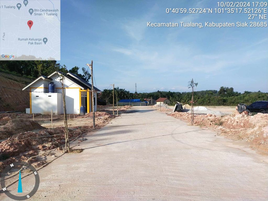 foto gerbang perumahan Mirah Lavender Residence