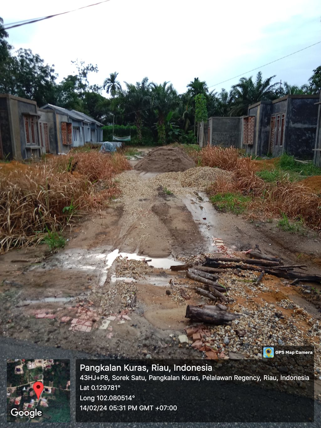 foto gerbang perumahan Angakasa Asri