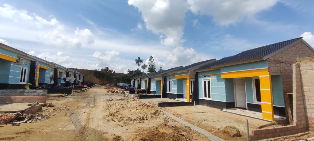 foto posisi tengah perumahan GREEN DIRLAND RESIDENCE 3