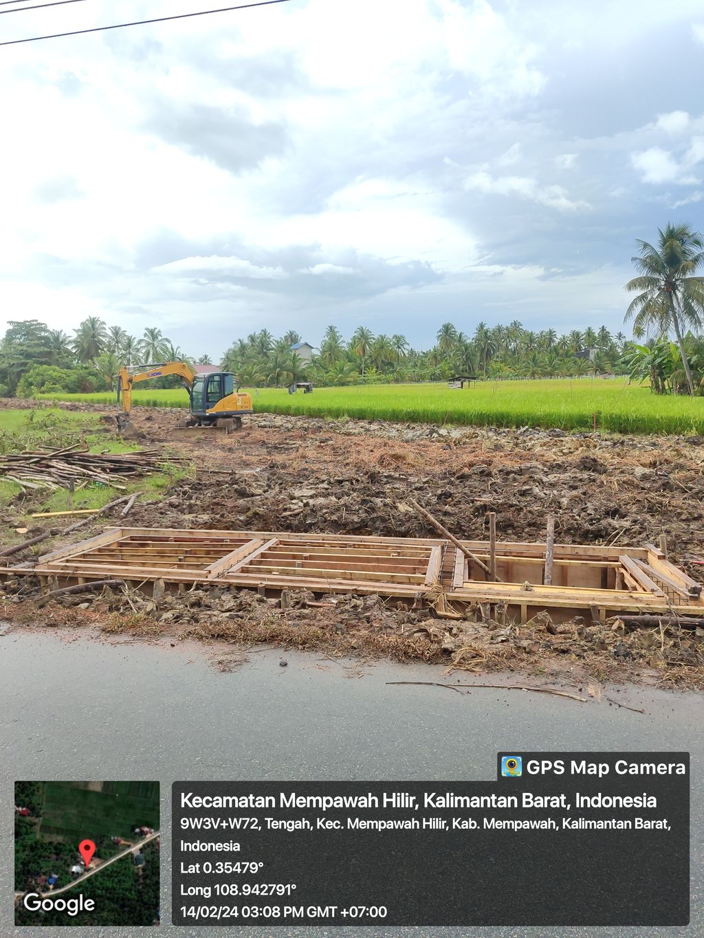 foto gerbang perumahan Millenia Icon