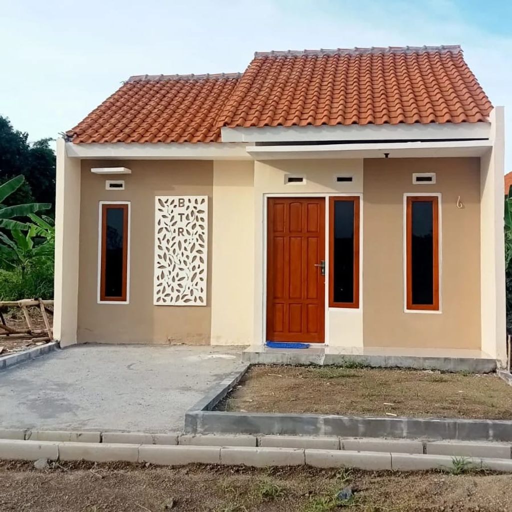 foto tampak rumah tipe Blok C perumahan BALE TENTREM RESIDENCE