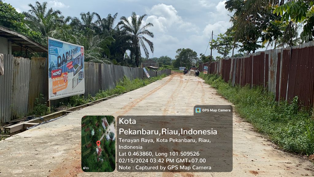 foto gerbang perumahan DARU CIPTA RESIDENCE