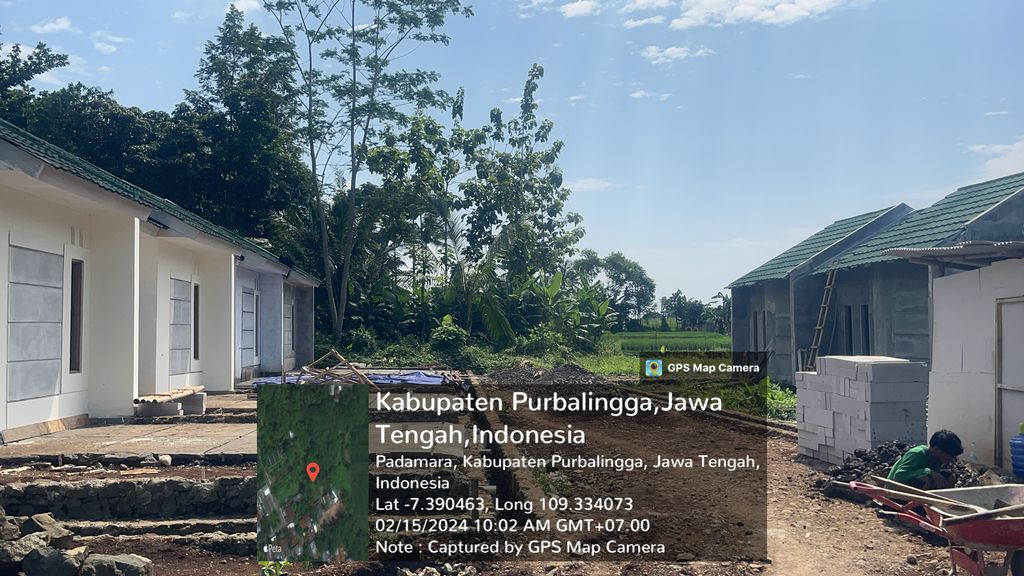 foto posisi tengah perumahan Perumahan Cahaya Amanah