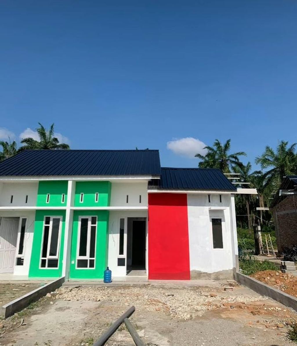 foto tampak rumah tipe 36 perumahan Asri Indah Penara