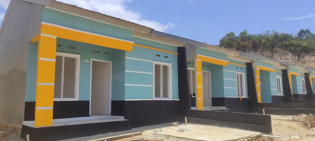 foto tampak rumah tipe 36 m2 perumahan GREEN DIRLAND RESIDENCE 3