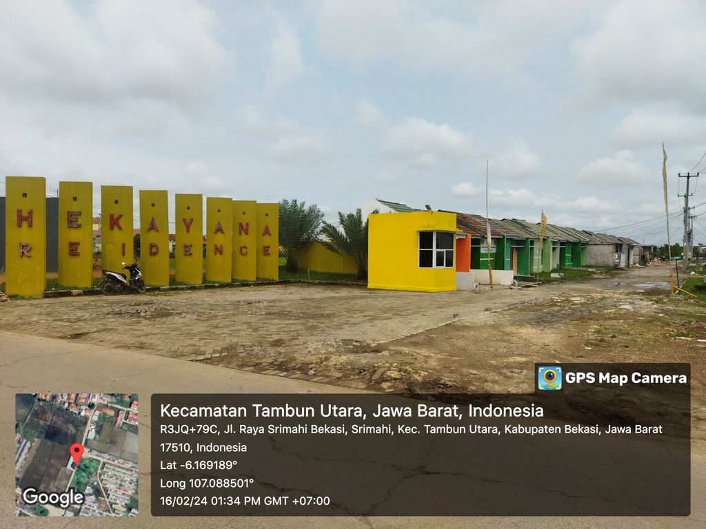 foto gerbang perumahan HEKAYANA RESIDENCE TAHAP 3