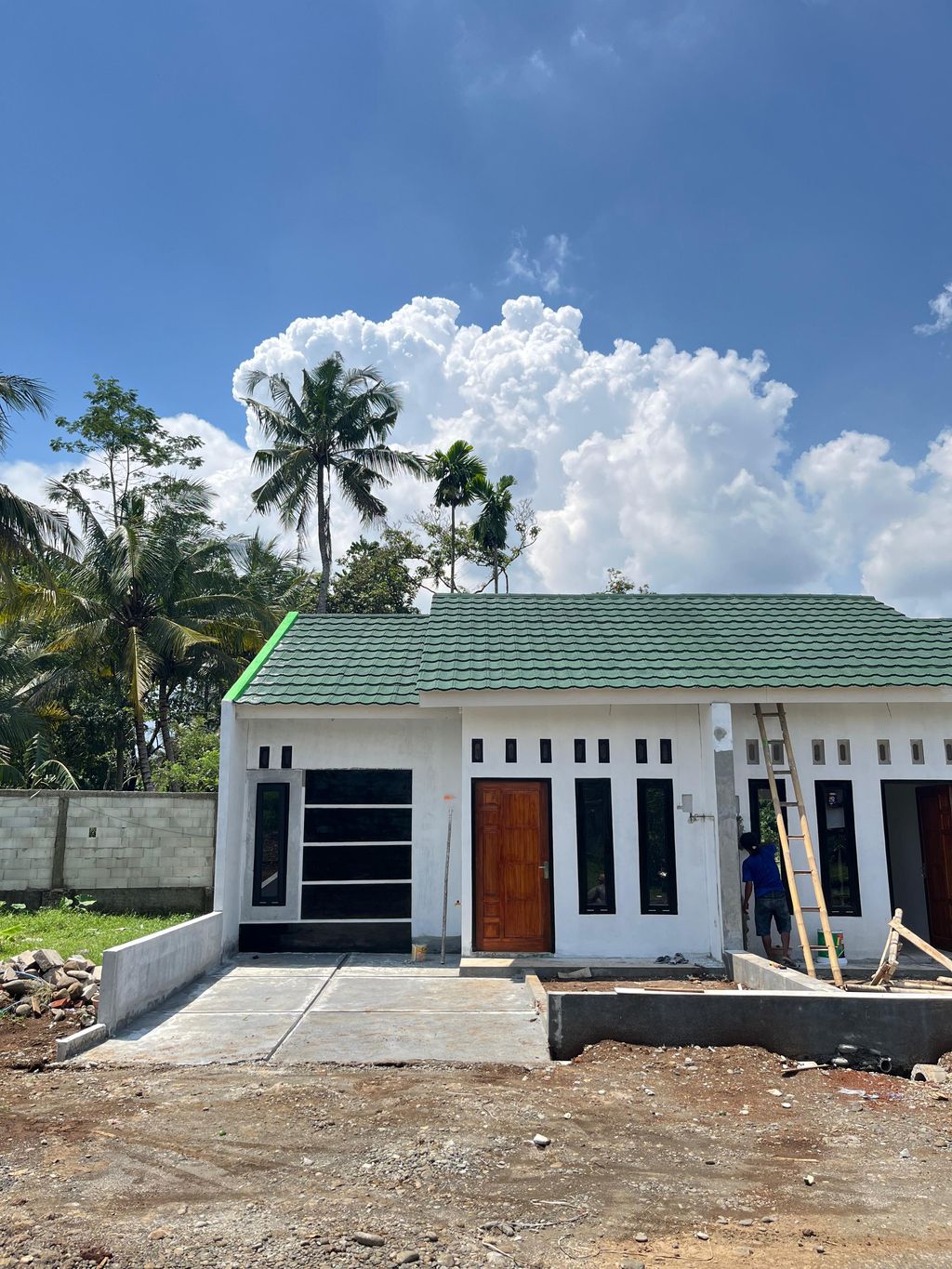 foto tampak rumah tipe 42/72 perumahan Perumahan Cahaya Amanah