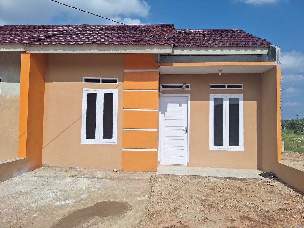 foto tampak rumah tipe 36 perumahan PERUMAHAN JATI INDAH PERMAI 4