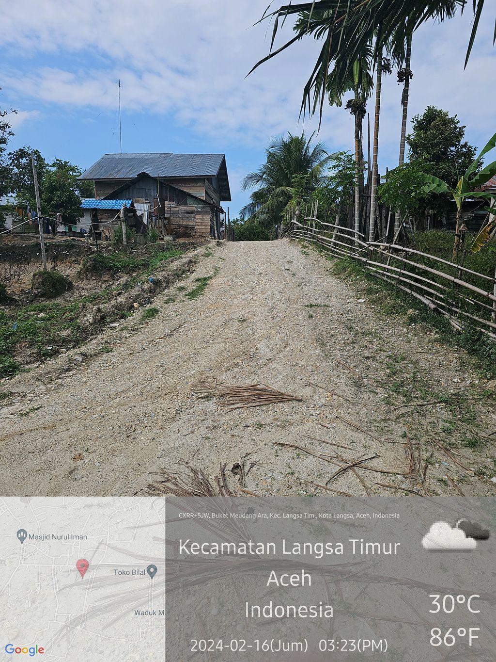 foto gerbang perumahan SEULANGA VILLA ASRI