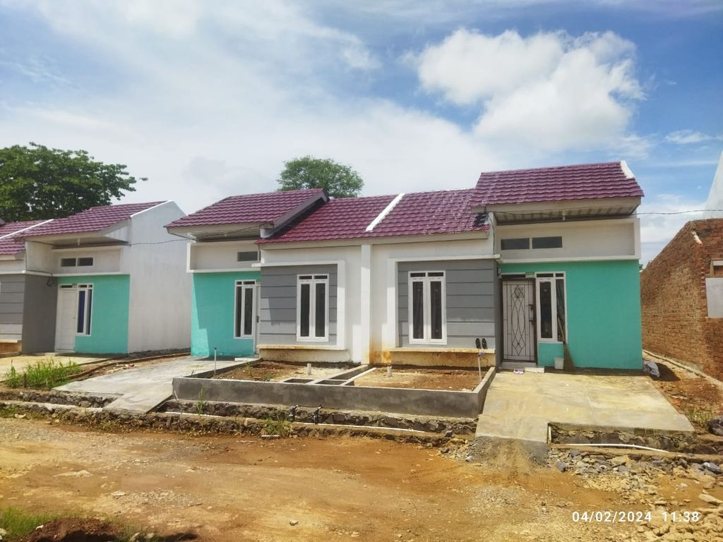 foto tampak rumah tipe samara 2024 perumahan PERUMAHAN NEGERI SAKTI PERSADA