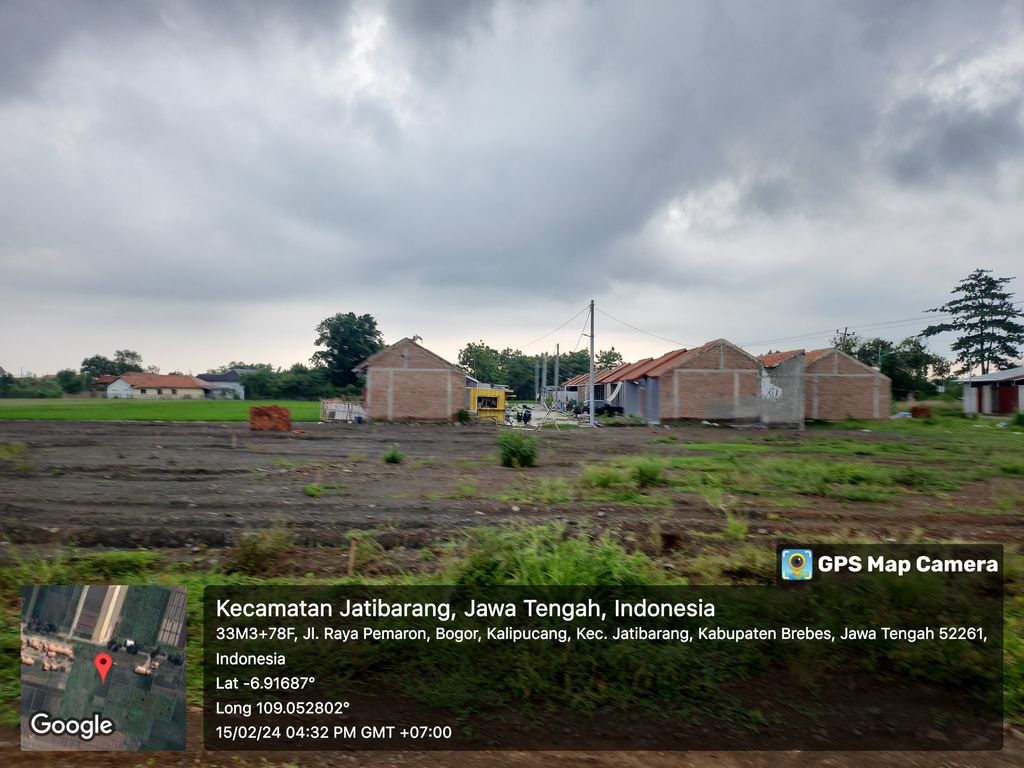 foto posisi tengah perumahan Griya Zafira Permai 2