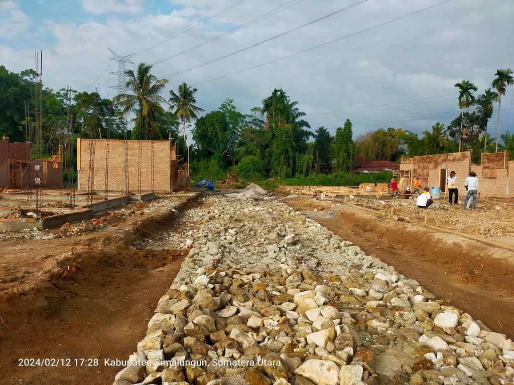 foto posisi tengah perumahan Griya Dimensi Tahap 5