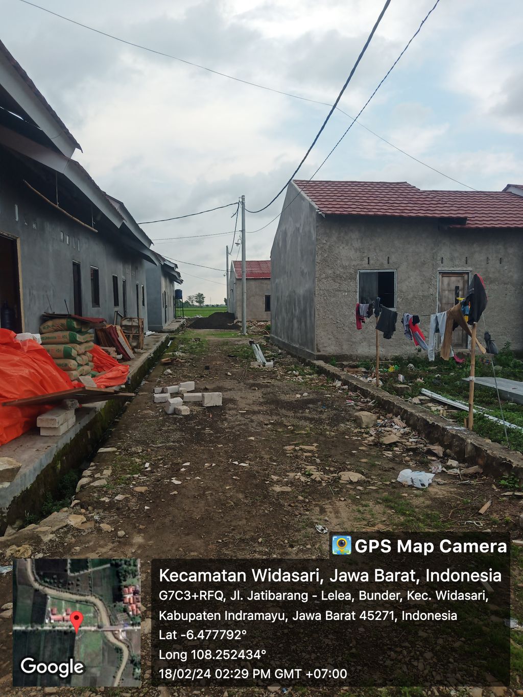 foto posisi tengah perumahan GRIYA KENCANA ASRI