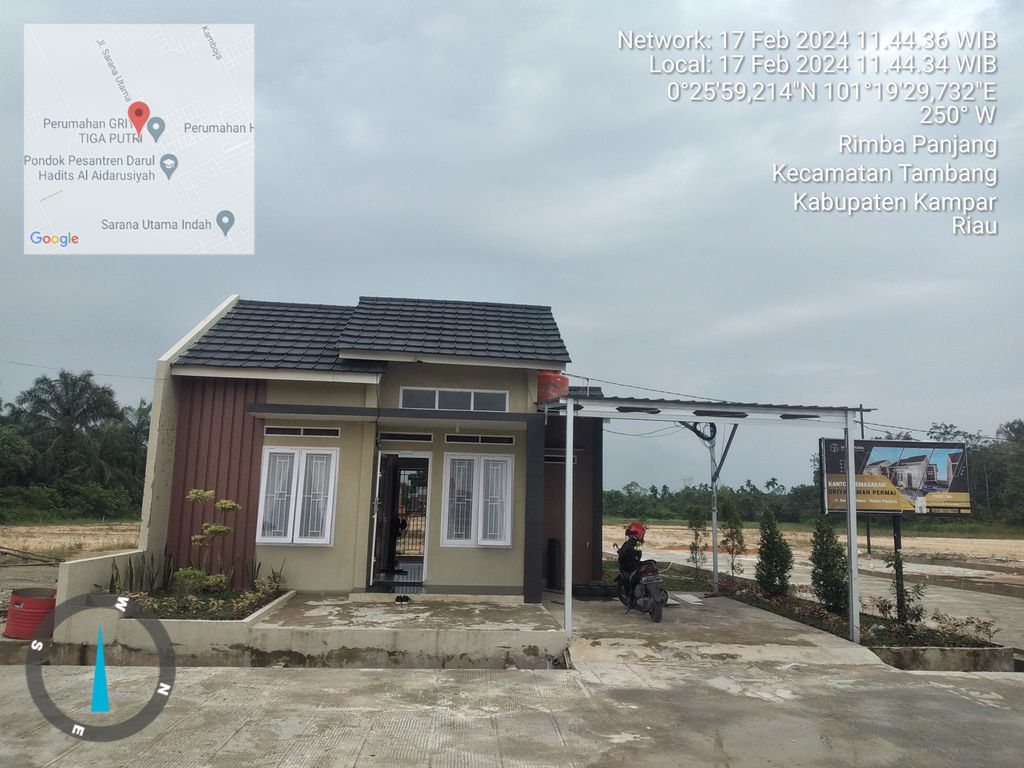foto contoh rumah perumahan Griya Taman Permai