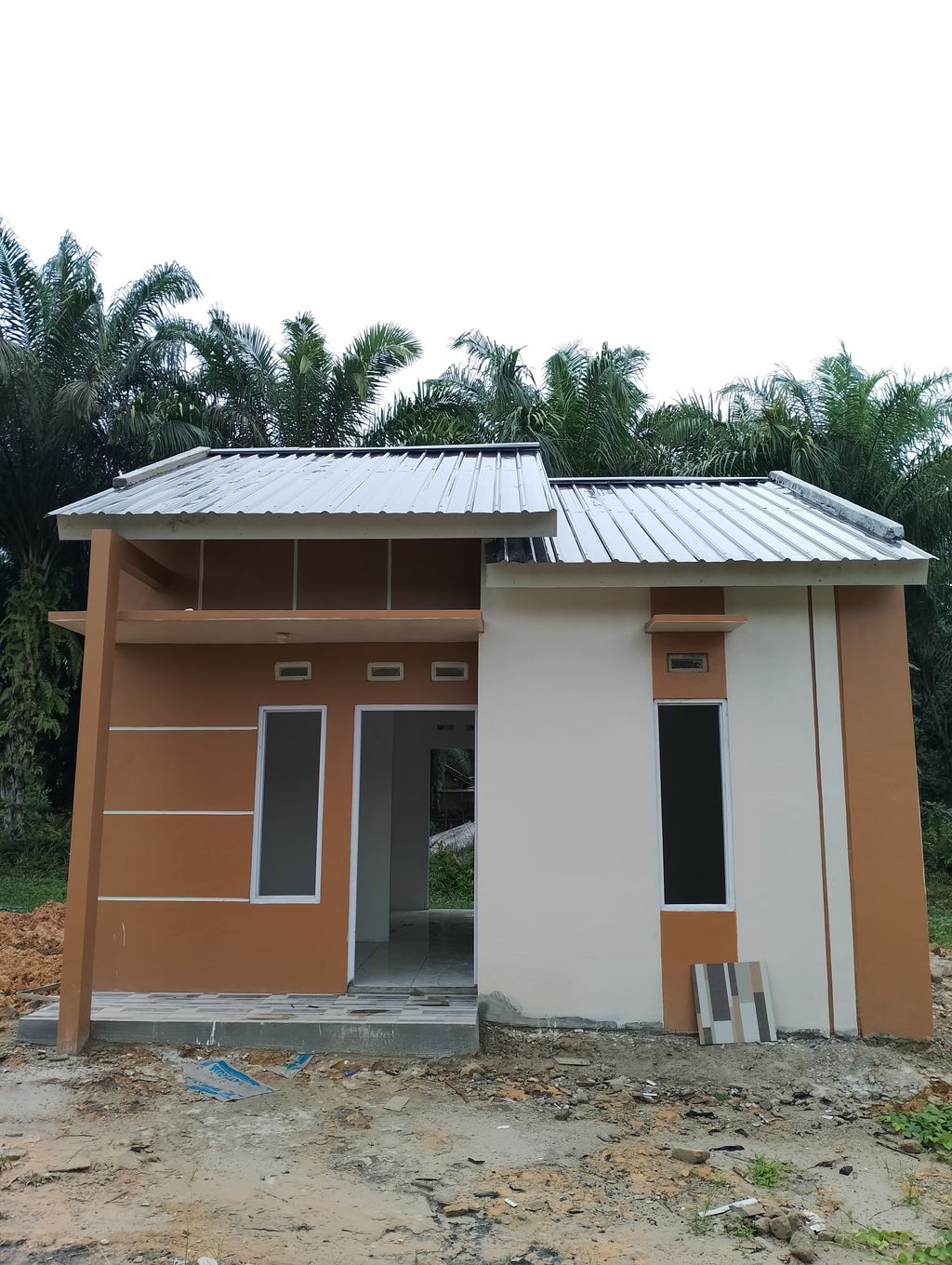 foto tampak rumah tipe 36 perumahan Agista Residence