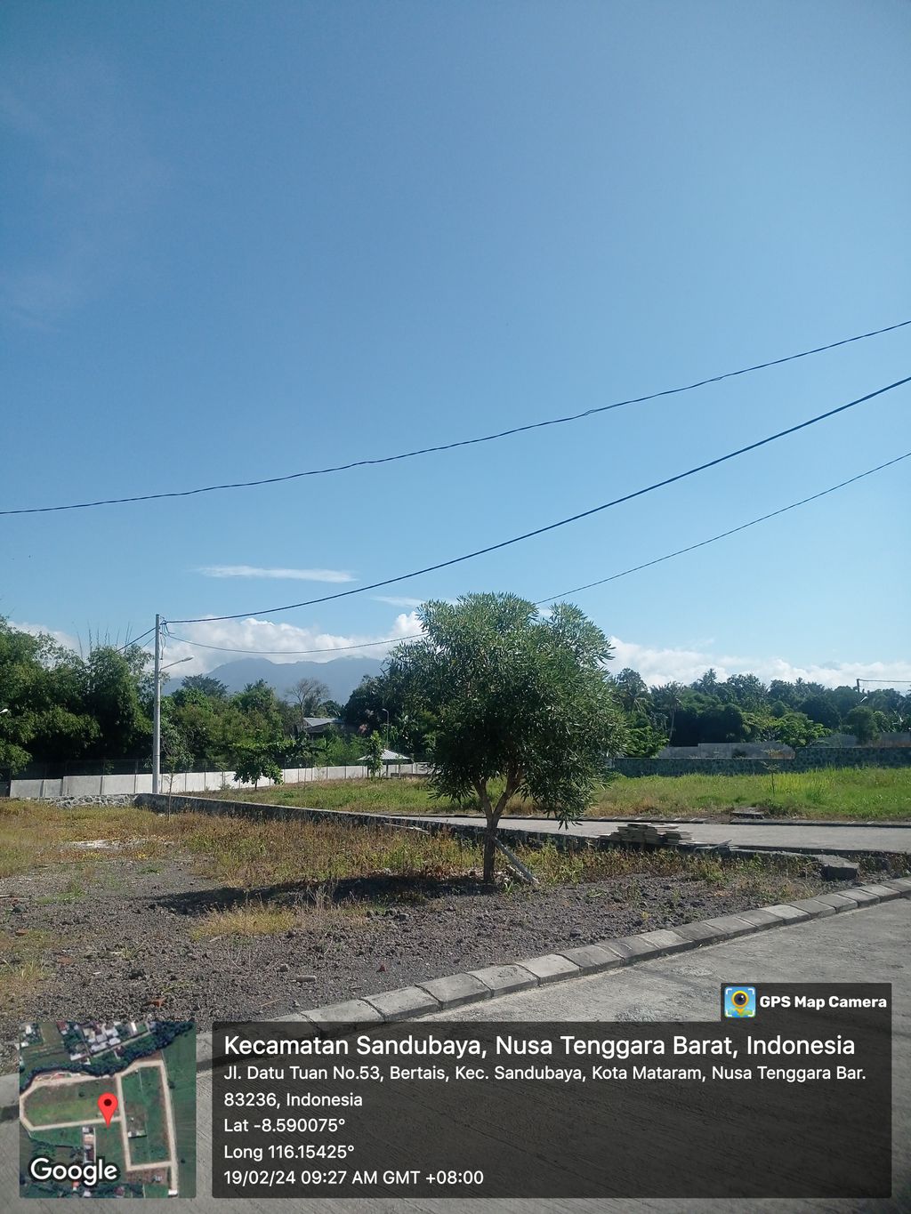 foto posisi tengah perumahan MANDALIKA HARMONY