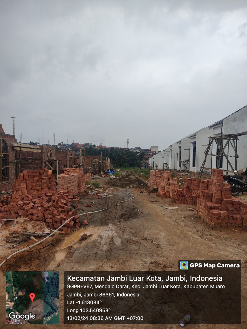 foto posisi tengah perumahan NAVA VILLAGE 2