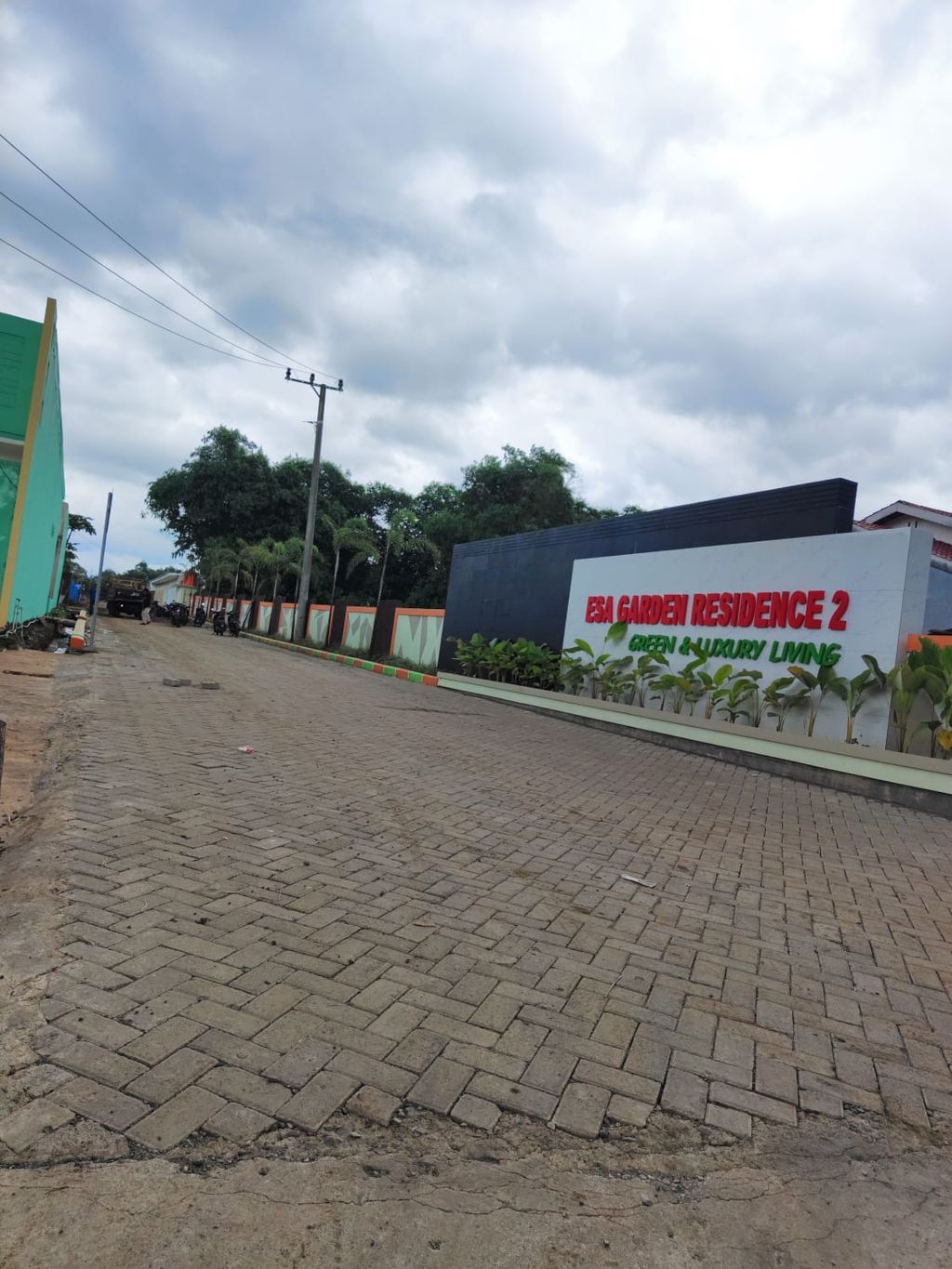 foto gerbang perumahan ESA GARDEN RESIDENCE 2