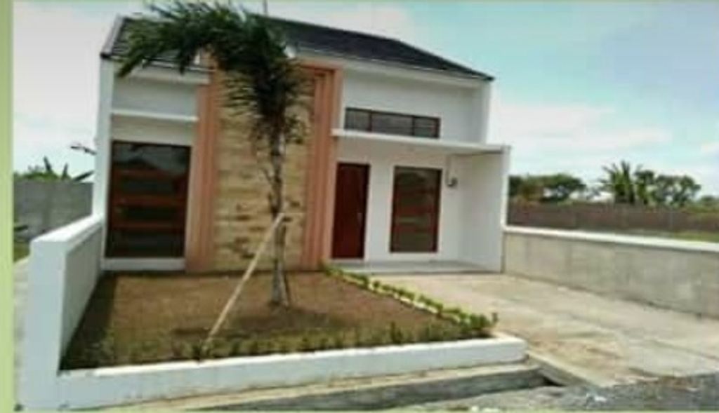 foto tampak rumah tipe 45/72 perumahan MULYA RESIDENCE