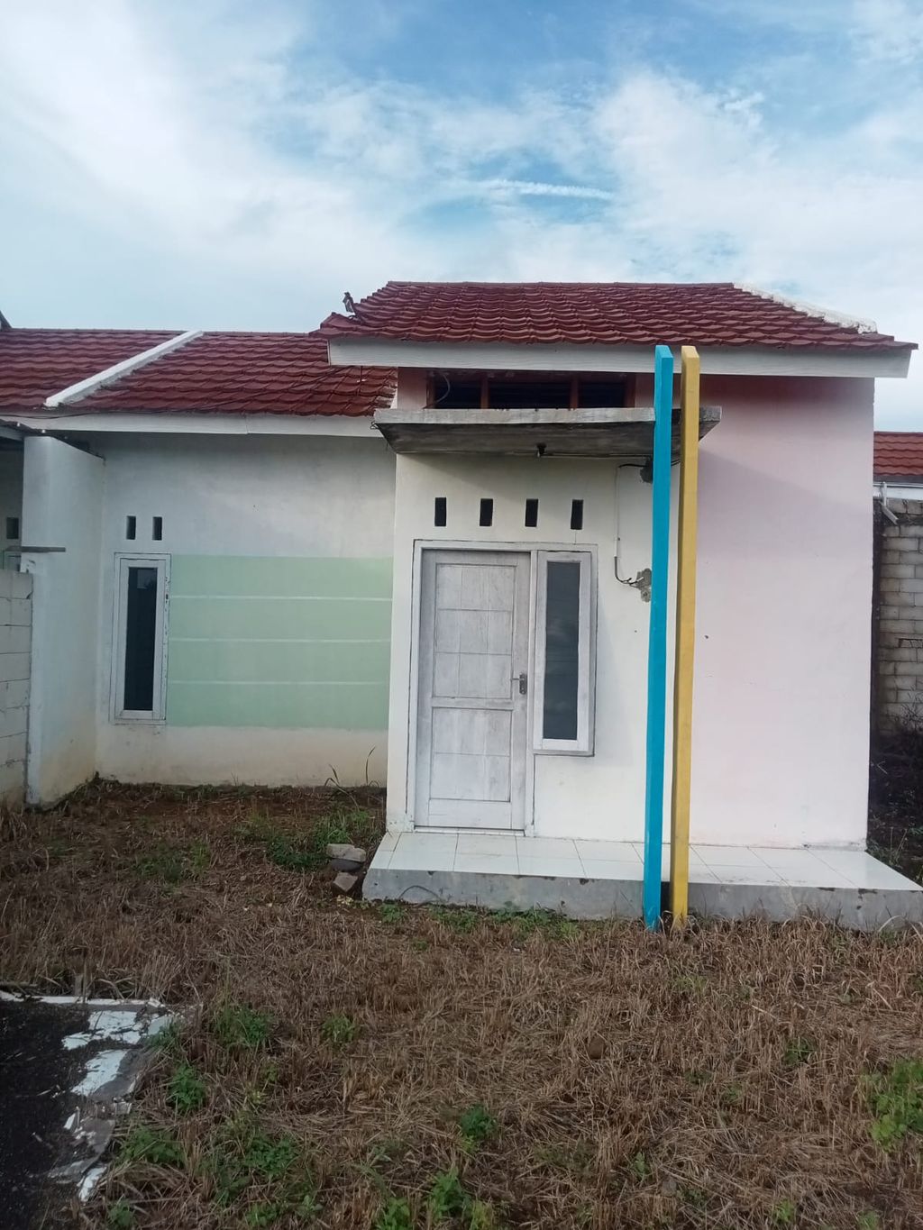 foto tampak rumah tipe 30/60 perumahan MULYA RESIDENCE