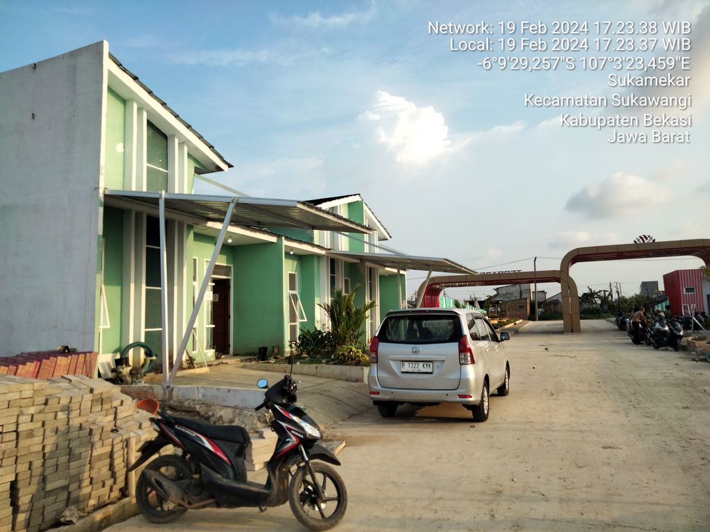 foto posisi tengah perumahan NEBRASKA TERRACE