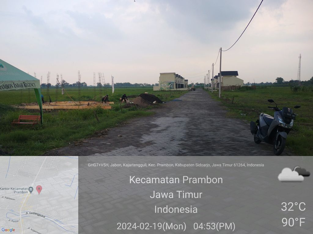 foto gerbang perumahan PRAMBON INDAH REGENCY