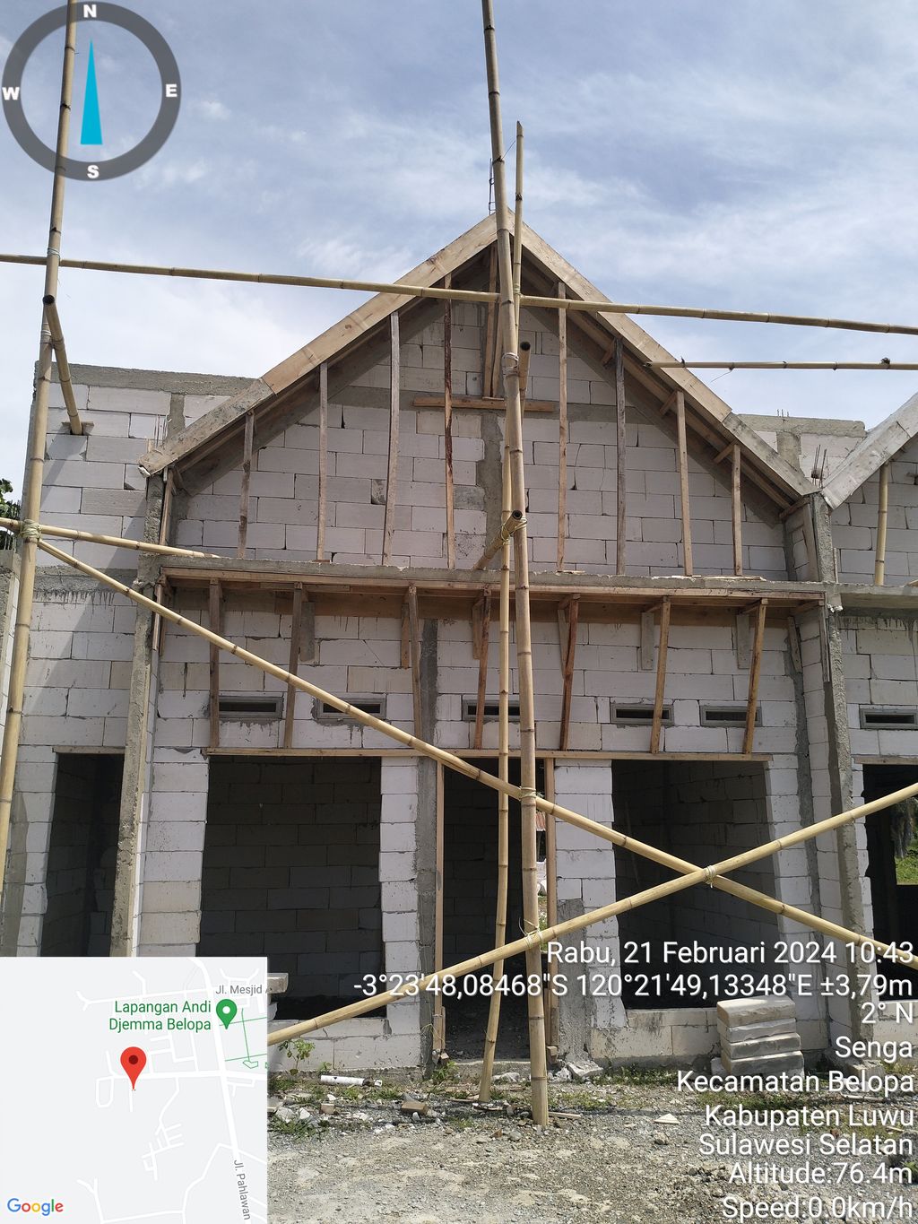 foto contoh rumah perumahan PERUMAHAN GEMILANG BELOPA