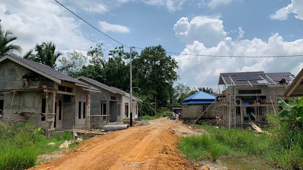 foto posisi tengah perumahan ALABIO RESIDENCE TAHAP 1