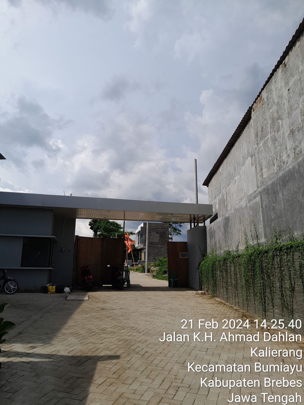 foto gerbang perumahan Golden Star Bumiayu