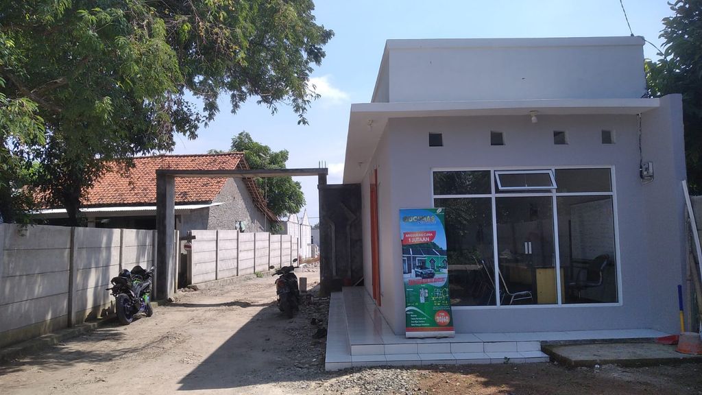 foto gerbang perumahan Gucimas Residence