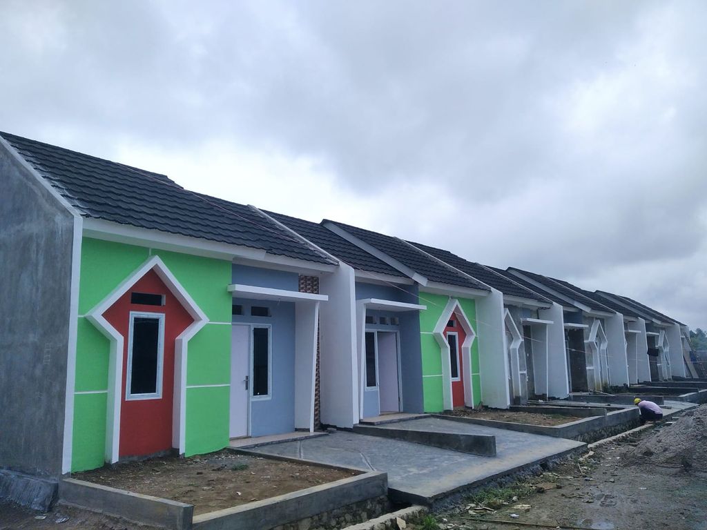 foto posisi tengah perumahan Gucimas Residence