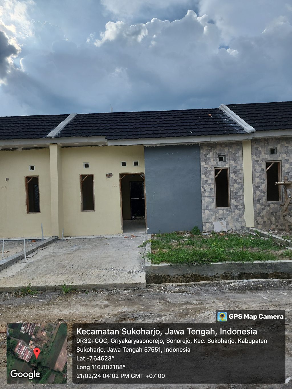 foto contoh rumah perumahan Pandawa regency 4 sonorejo