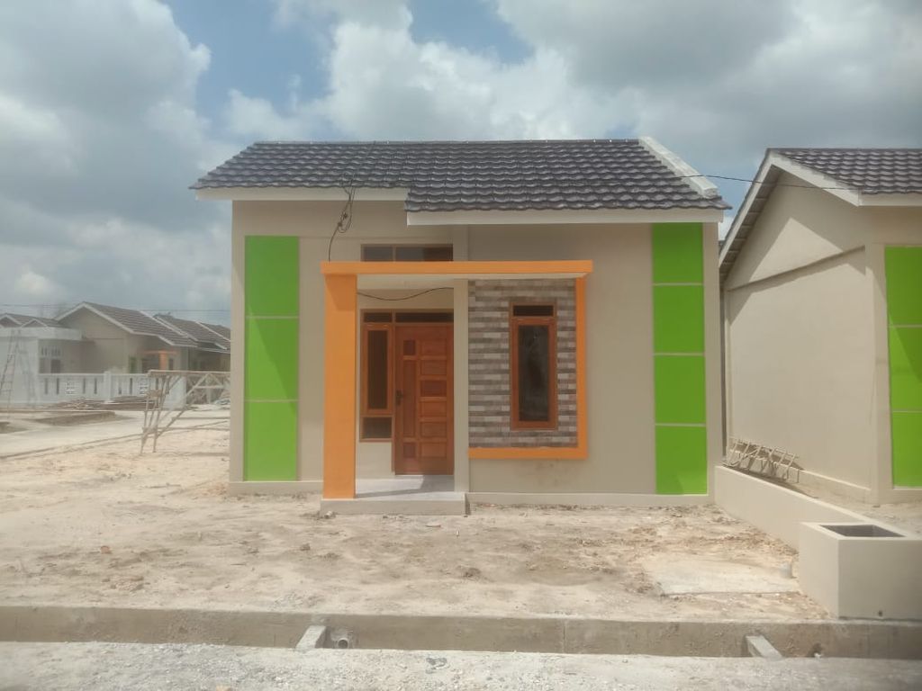 foto tampak rumah tipe 36 perumahan GRIYA TRI SANUR 2 LANJUTAN