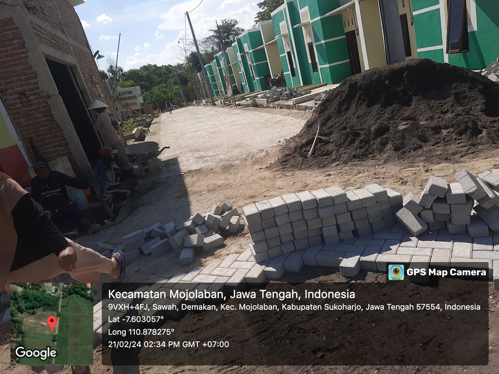 foto posisi tengah perumahan GRIYA DEMAKAN ASRI