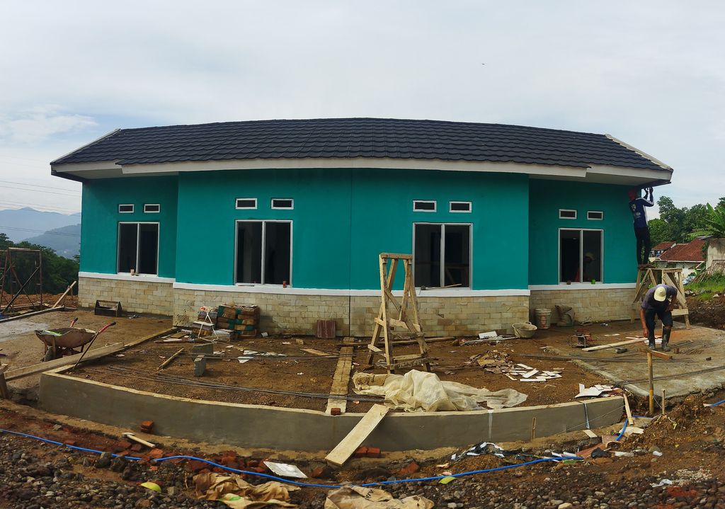 foto tampak rumah tipe 31/63 perumahan GRHA SAE SEJAHTERA III