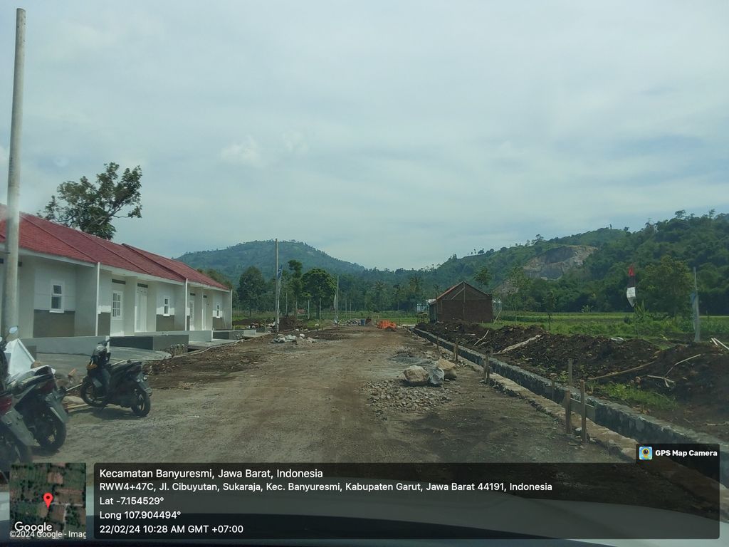foto posisi tengah perumahan PRAKARSA PERDANA RESIDENCE