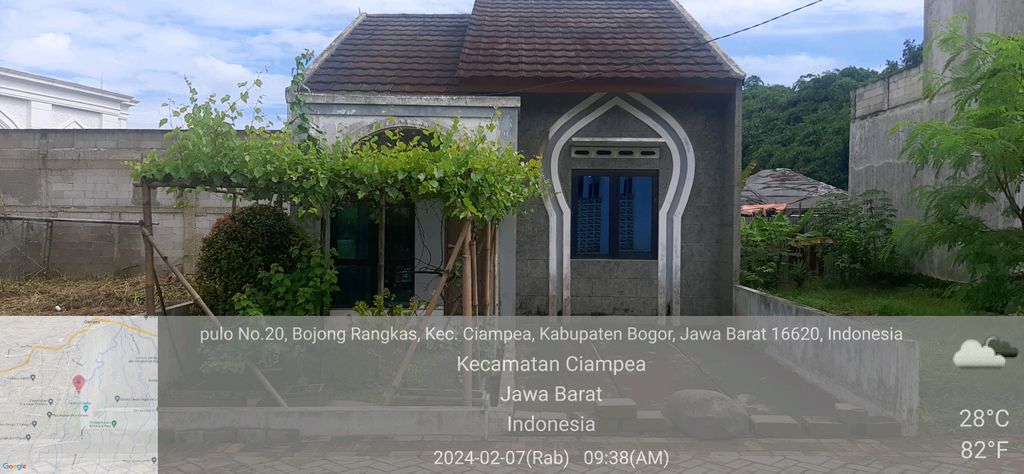 foto contoh rumah perumahan Tasnim Riverside