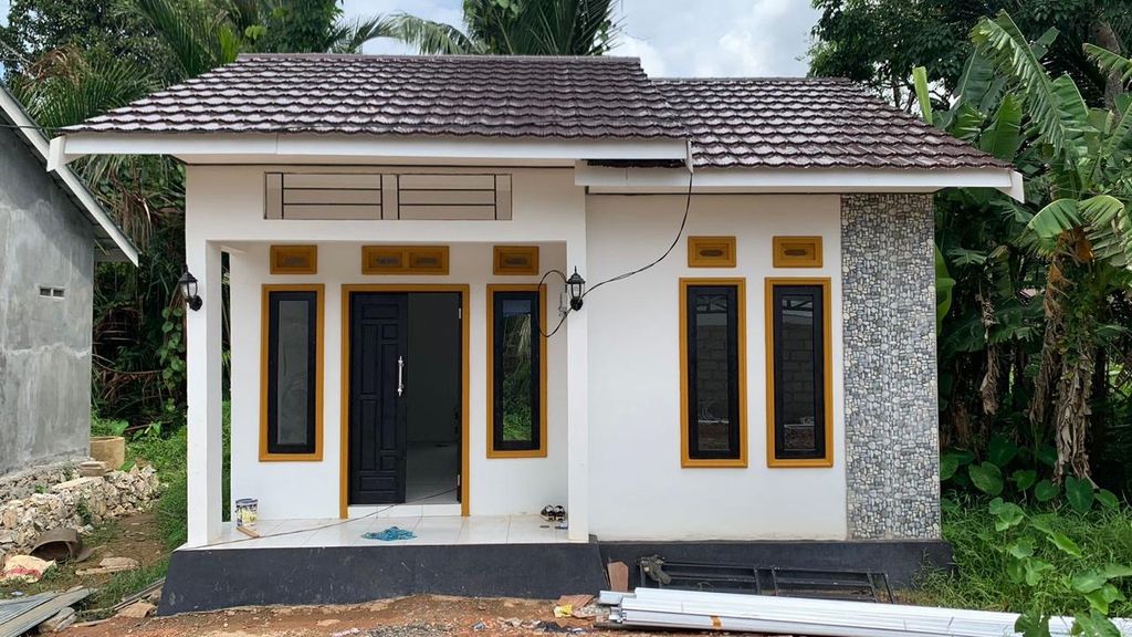 foto tampak rumah tipe 36 perumahan ALABIO RESIDENCE TAHAP 1