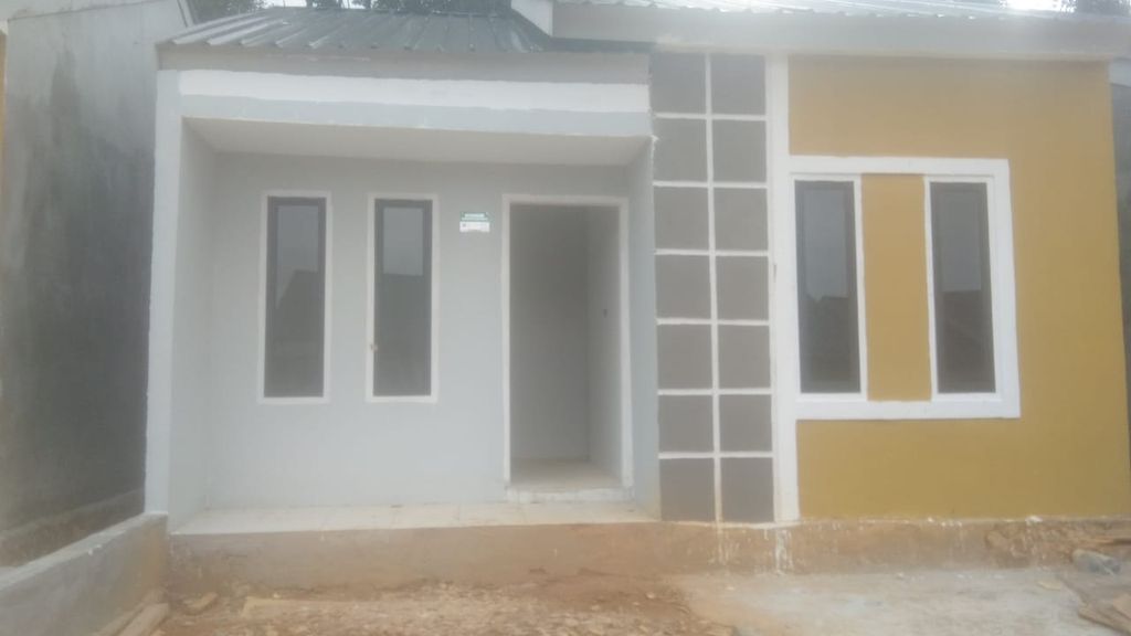 foto tampak rumah tipe 36 perumahan TITA INDAH RESIDENCE TAHAP 2